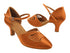 SERA3901 Copper Tan Satin with 2.5" Heel (2040) in the photo