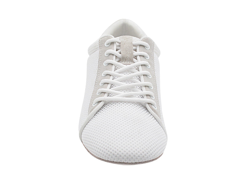 SERO108BBX White Mesh with flat heel in the photo