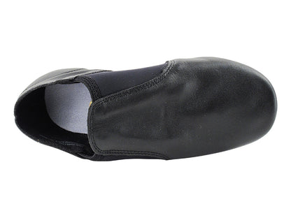 VFJazz02 Split Black Leather with 0.25 inch EVA Heel