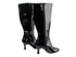 VFBoot PP205 Black Patent with 2.5" Spool heel (PG) in the photo