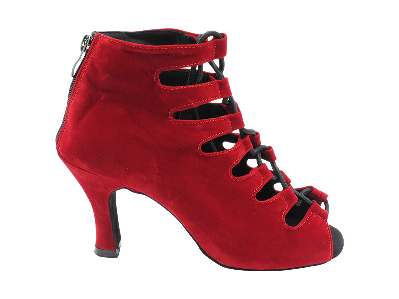 VFBoot Latin 3304 Red Velvet with 3 inch Heel (6812) in the photo