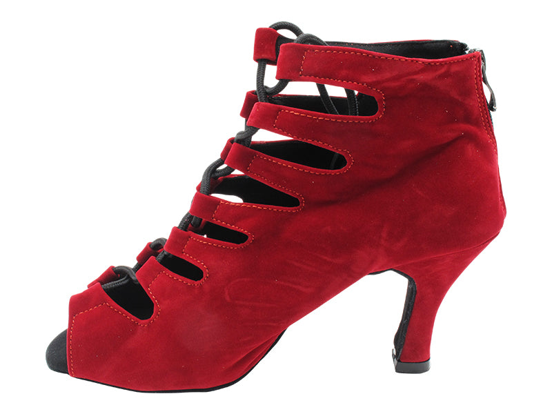 VFBoot Latin 3304 Red Velvet with 3 inch Heel (6812) in the photo